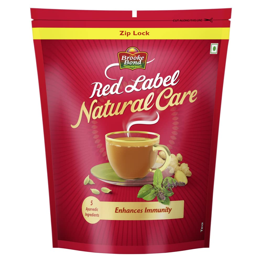 BROOKE BOND RED LABEL NATURAL CARE TEA POUCH 1KG