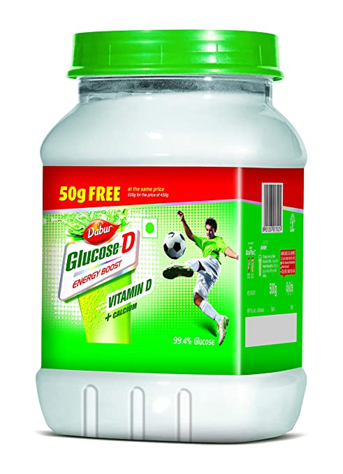 DABUR GLUCOSE D 450GM PET JAR