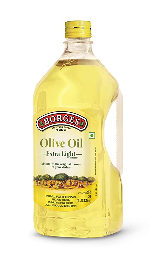 BORGES EXTRA LITE OLIVE OIL PLASTIC BOTTLE 2L