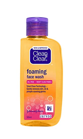 CLEAN & CLEAR FACE WASH 50ML