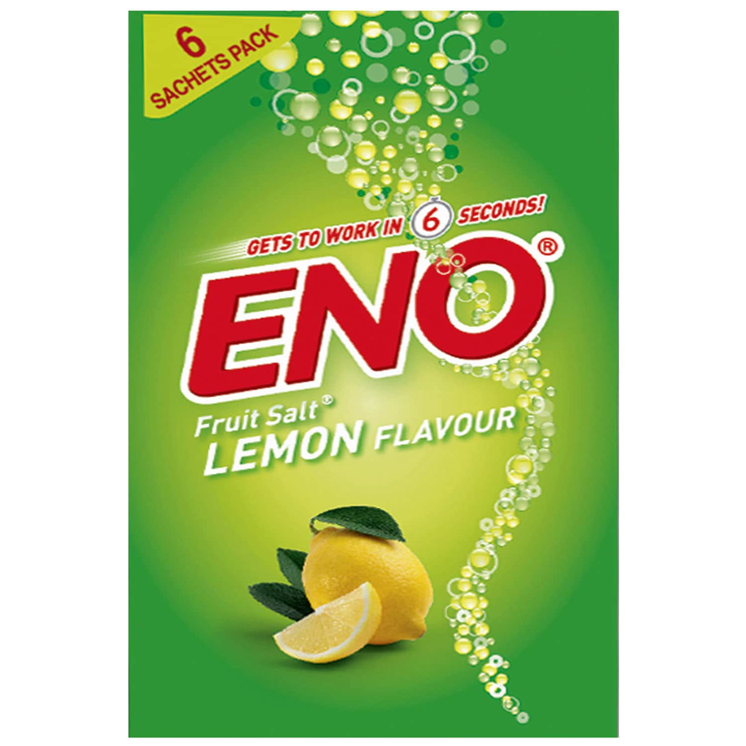 ENO FRUIT SALT LEMON SACHET 5GM*6