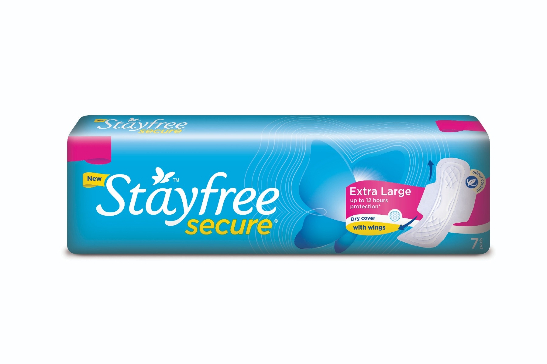STAYFREE SECURE DRY XL 7PC