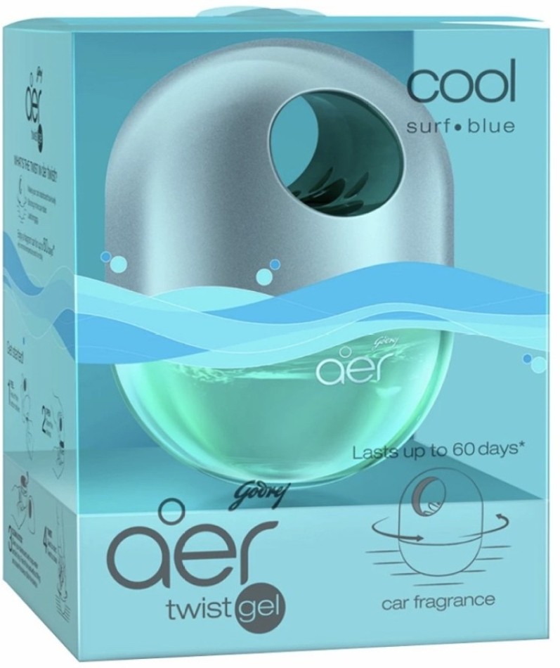 GODREJ AER TWIST COOL SURF BLUE STATER KIT 60ML