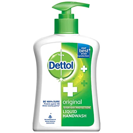 DETTOL ORIGINAL LIQUID HAND WASH PUMP 200ML