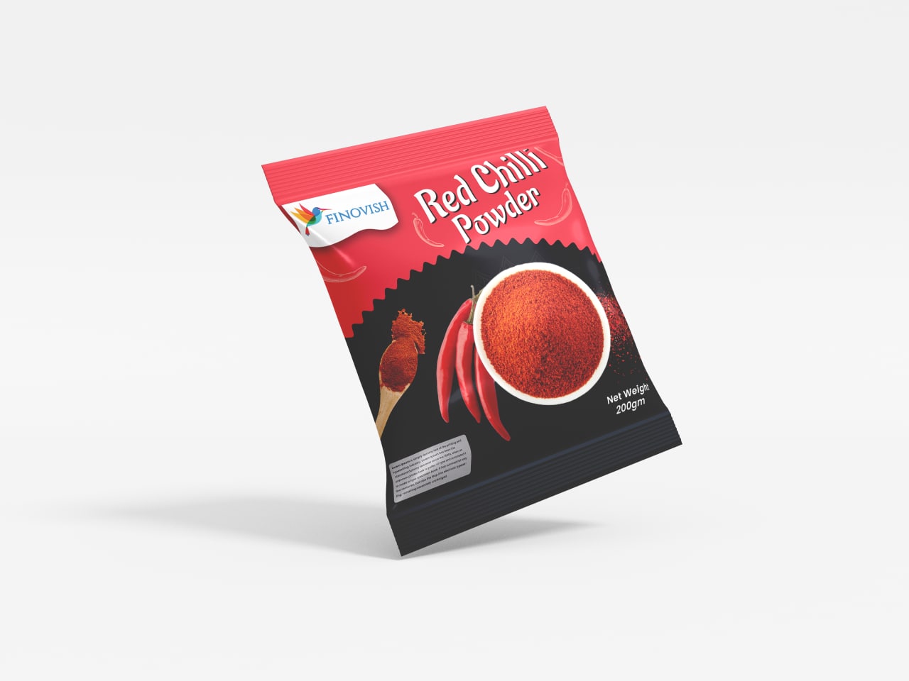 FINOVISH RED CHILLI POWDER 200 GM