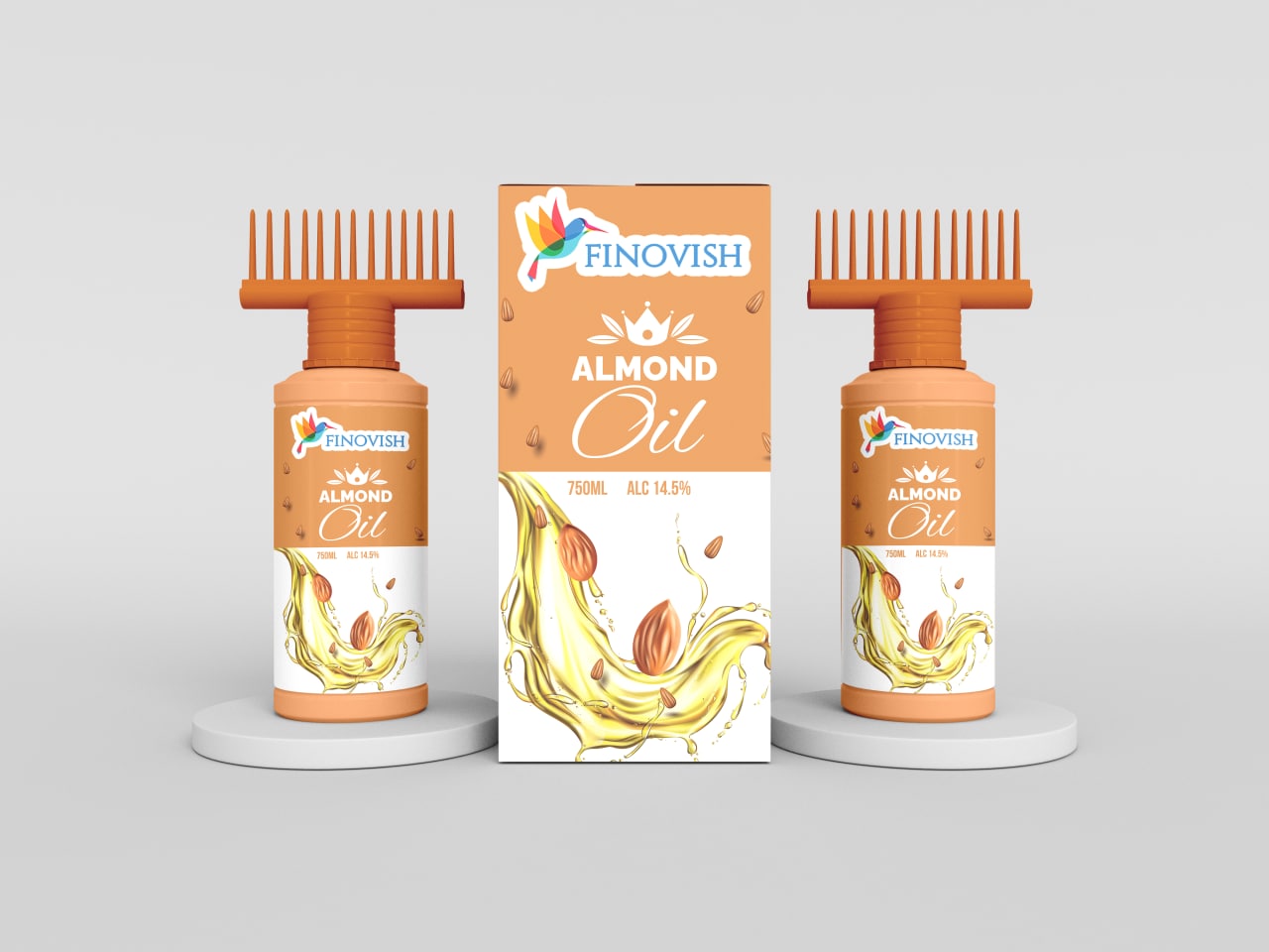 FINOVISH ALMOND OIL 750 ML