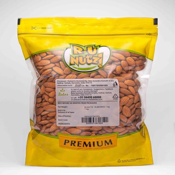 RUNUTZ DRY FRUITS-ALMOND 1K