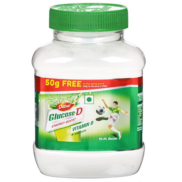 DABUR GLUCOSE D 200GM+ 50GM JAR