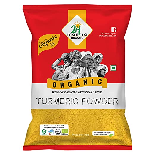 24 MANTRA ORGANIC TURMERIC POWDER 100GM