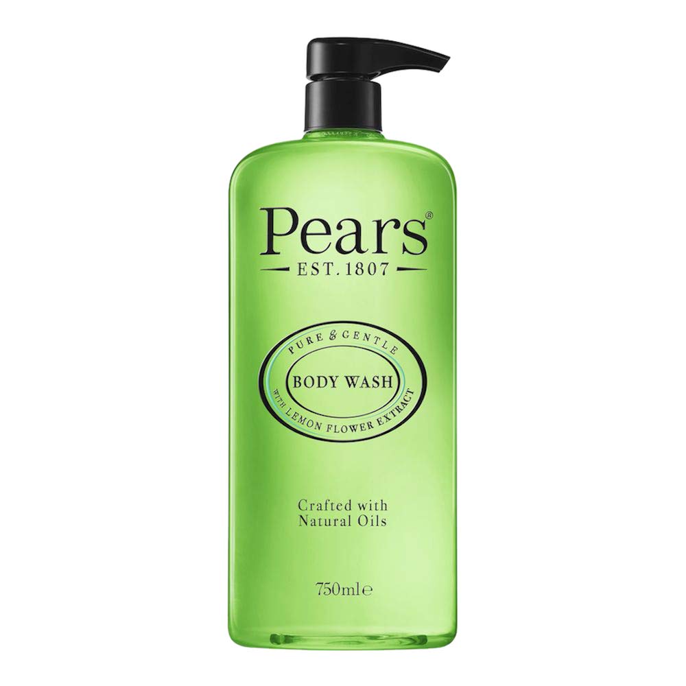 PEARS PURE & GENTLE WITH LEMON FLOWER EXTRACT BODY WASH 750ML