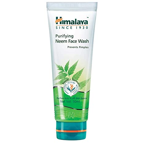 HIMALAYA NEEM FACE WASH 50ML