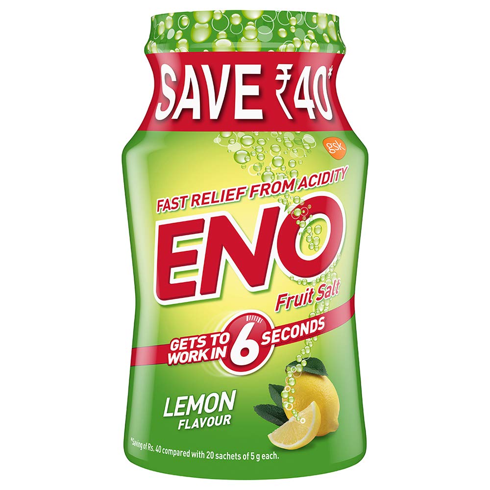 ENO FRUIT SALT LEMON FLAVOUR BOTTLE 100GM