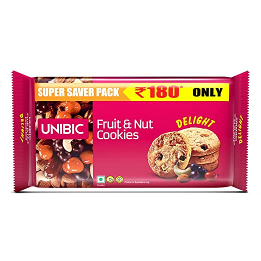 UNIBIC FRUIT & NUT COOKIES (500 GRM)