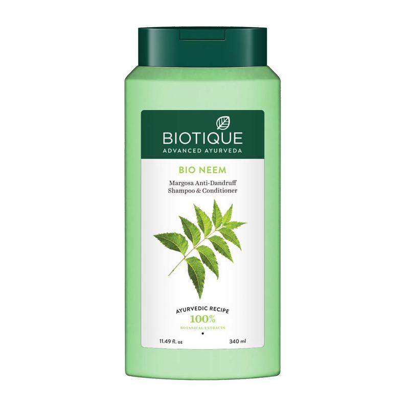 BIOTIQUE BIO MARGOSA ANTI DANDRUFF SHAMPOO & CONDITIONER 340ML