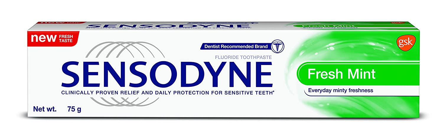 SENSODYNE TOOTHPASTE FRESH MINT 75GM