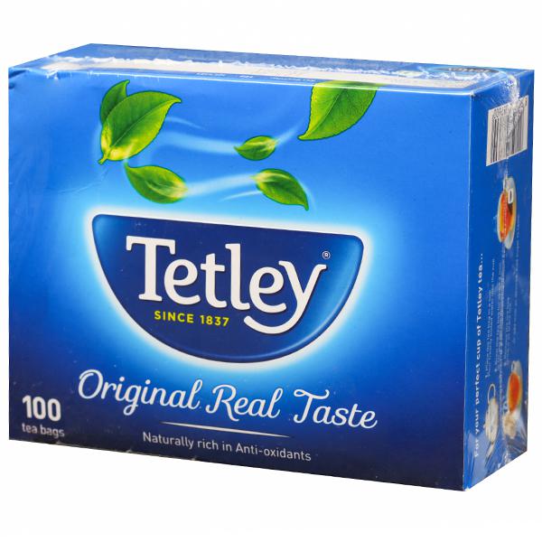 TETLEY ORIGINAL TEA BAGS CARTON 100PC