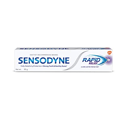 SENSODYNE TOOTHPASTE RAPID RELIEF 80GM