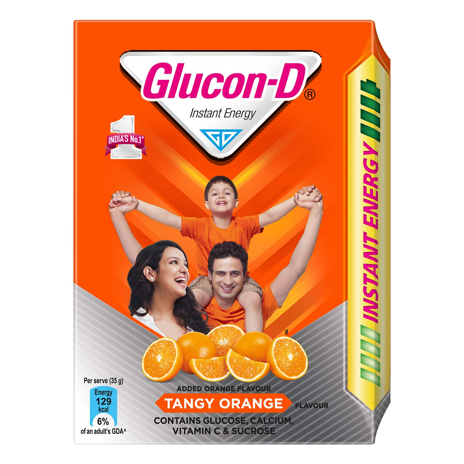 GLUCON D ORANGE 125GM REFILL