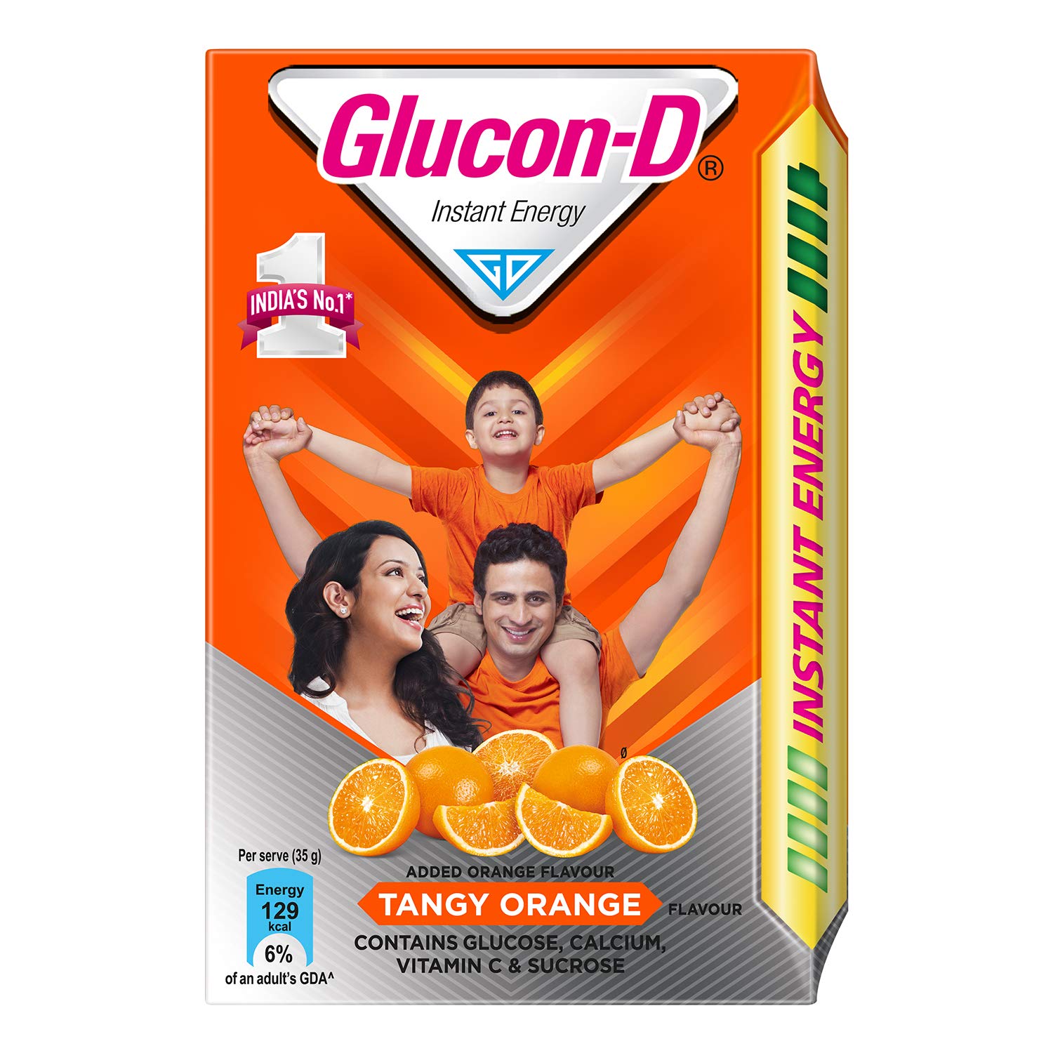 GLUCON D ORANGE 450GM REFILL